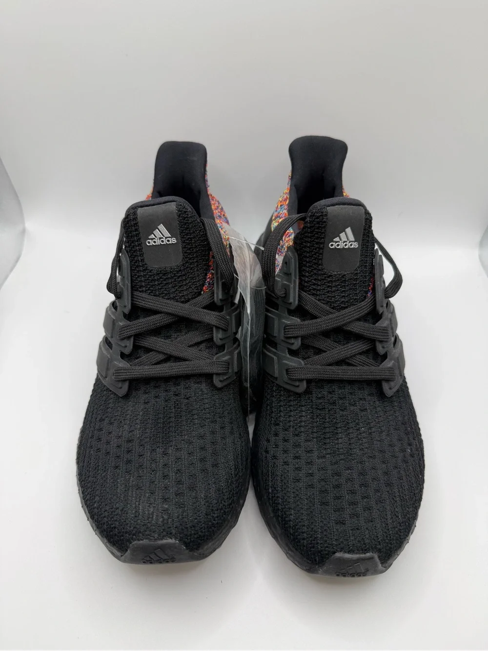 Adidas Ultraboost MiAdidas Black/Multicolor - size 6 (No Box)